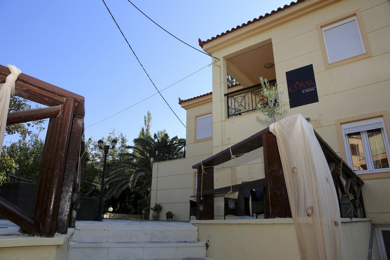 Coral Hotel Plomari ภายนอก รูปภาพ
